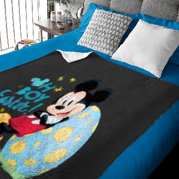 Discover Disney Mickey Oh Boy Easter Baby Blankets