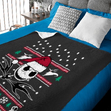 Discover Disney Nightmare Before Christmas Jack Bw Baby Blankets
