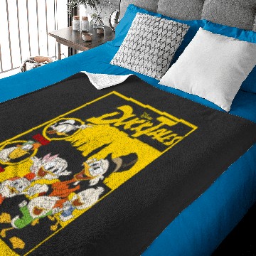 Discover Disney DuckTales Comic Book Cover Baby Blankets