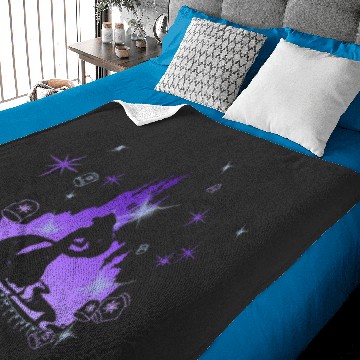 Discover Disney Tangled Rapunzel Silhouette Portrait Graphic Baby Blankets