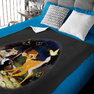 Discover disney bambi circle Baby Blankets