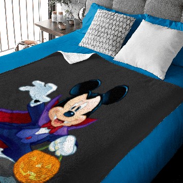 Discover Disney Halloween Mickey Mouse Vampire Baby Blankets