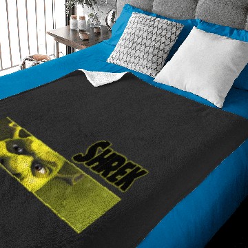 Discover Shrek Angry Ogre Eyes  : Shrek Same Swamp Forever , Shrek Shirt, Disney Fiona Princess , Shrek,Shrek Baby Blankets