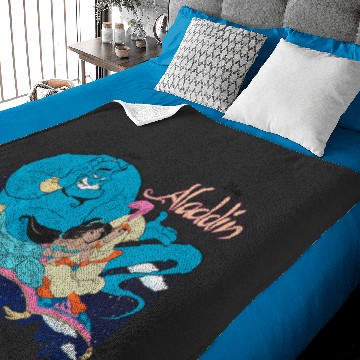 Discover Disney Aladdin Classic Poster Baby Blankets