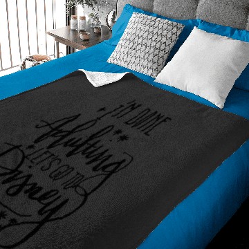 Discover Im done adulting lets go to disney Baby Blankets