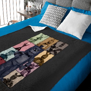 Discover Five Nights At Freddys Eras Tour Baby Blankets
