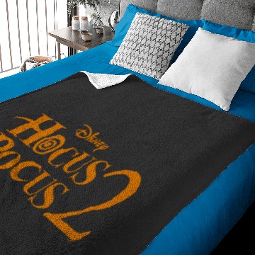 Discover Disneys Hocus Pocus 2 Logo Baby Blankets