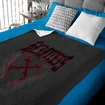 Discover Disneys kingdom hearts heartless symbol premium Baby Blankets