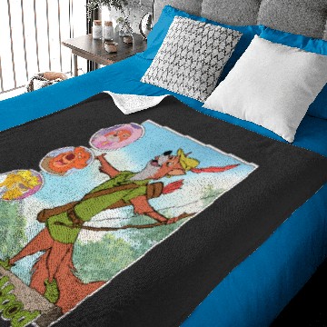 Discover Disneys robin hood Disneys film Baby Blankets