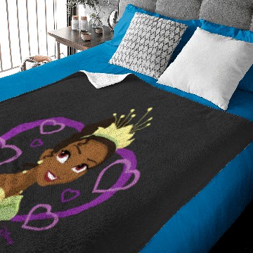 Discover Disney Princess - Tiana Heart Baby Blankets