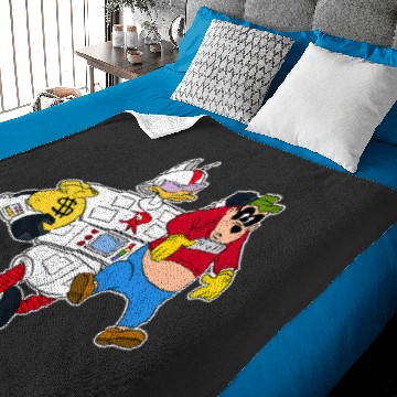 Discover Disney Gizmoduck and Beagle Boy DuckTales Baby Blankets