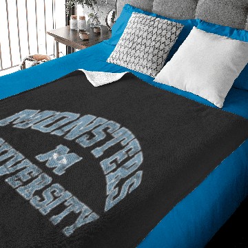 Discover Disney Pixar Monsters University Simple Collegiate Baby Blankets