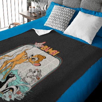 Discover Disney Bambi Movie Retro Baby Blankets