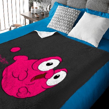 Discover Disney Treasure Planet Morphss Pink Blob Baby Blankets