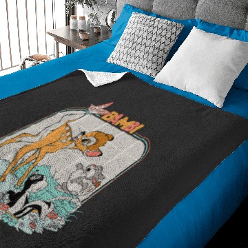 Discover Disney Bambi Movie Retro Baby Blankets
