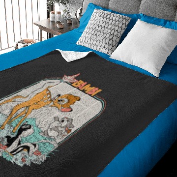 Discover Disney Bambi Movie Retro Baby Blankets