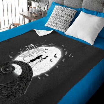 Discover Disney The Nightmare Before Christmas Jack And Sally Baby Blankets