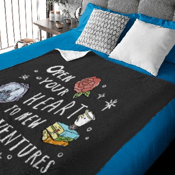 Discover Disneys Beauty and the Beast Quote Baby Blankets