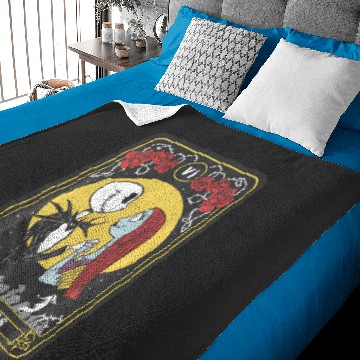 Discover Disney The Nightmare Before Christmas Jack Sally Lovers Baby Blankets