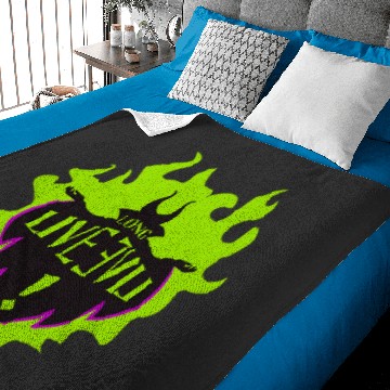 Discover Disneys descendants maleficent long live evil Baby Blankets