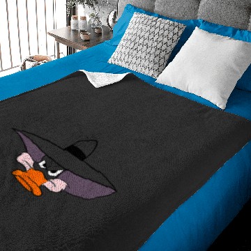 Discover Disney Darkwing Duck Big Face Baby Blankets