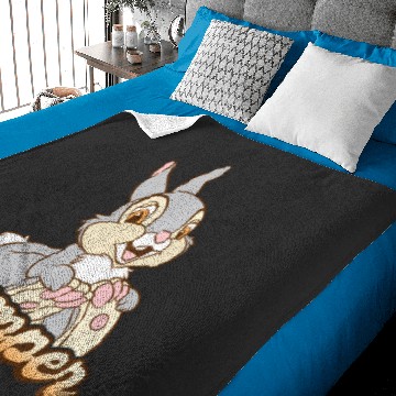 Discover Disney Bambi Thumper Classic Portrait Baby Blankets