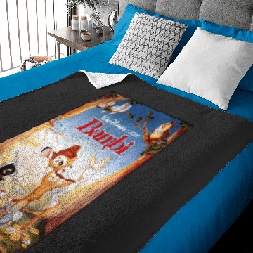 Discover Disney Bambi Friendships Poster Baby Blankets