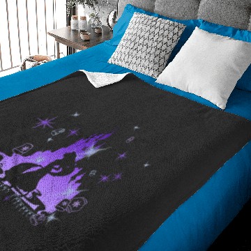 Discover Disney Tangled Rapunzel Silhouette Portrait Graphic Baby Blankets