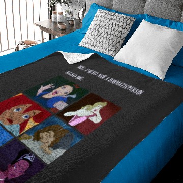 Discover Disney Princess Not Dramatic Meme Panel Baby Blankets