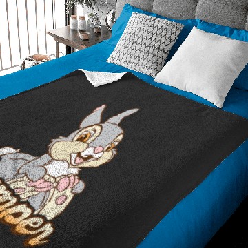 Discover Disney Bambi Thumper Classic Portrait Baby Blankets
