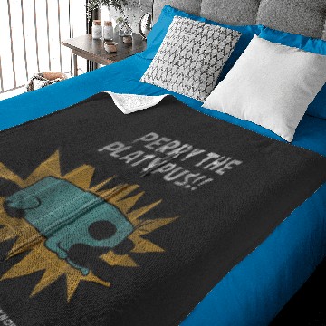 Discover Disneys phineas and ferb perry platypus zip Baby Blankets