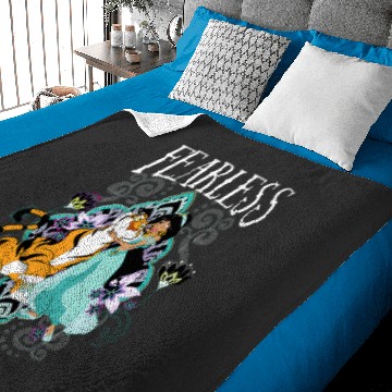 Discover Disney Aladdin Jasmine And Rajah Fearless Baby Blankets