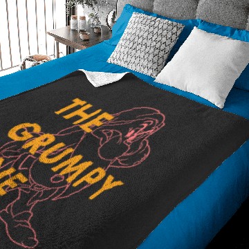 Discover Disney Snow White The Grumpy One Graphic Baby Blankets