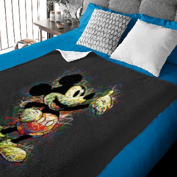 Discover Disney Mickey Mouse Scribble Baby Blankets