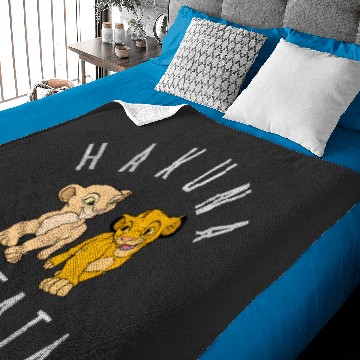 Discover Disney Lion King Simba Nala Hakuna Matata Baby Blankets