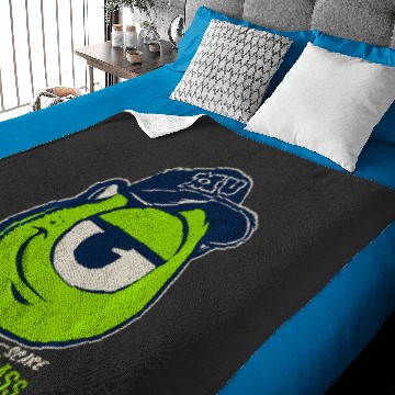 Discover Disney Pixar Monsters University Mike Head Of Baby Blankets