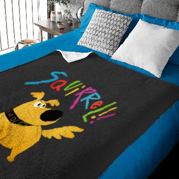 Discover Disney Pixar UP Dug Squirrel Pose Baby Blankets