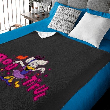 Discover Womens Disney Daisy Duck in Costume BOO-tiful Spooky Cute Halloween V-Neck Baby Blankets