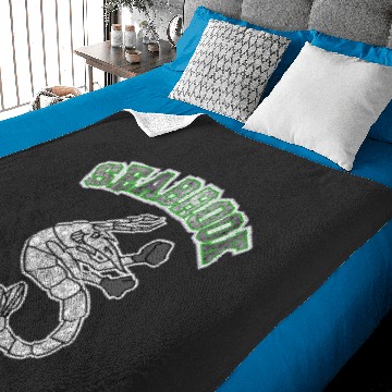 Discover Disney Zombies Seabrook Mascot Logo Baby Blankets