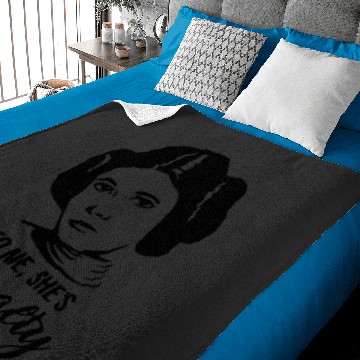 Discover Princess Leia  - To Me, She_s Royalty Star s  - Star s s - Women_s Star s - Leia  - Disney Star s Baby Blankets