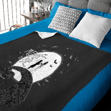 Discover Disneys nightmare bee christmas jack and sally Baby Blankets