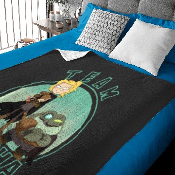 Discover Disney Channel Amphibia Team Sasha Baby Blankets