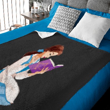 Discover Disney Princess Belle Small Print Baby Blankets