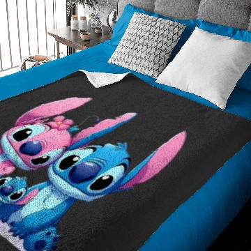 Discover Lilo And Stitch , Stitch Angel , Lilo and Stitch , Funny Stitch, Disney Family Baby Blankets