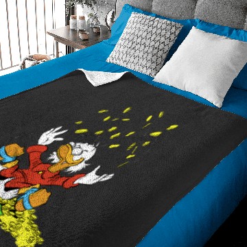 Discover Scrooge McDuck Active SALE!! Mickey Retro Disney Shirt, Mickey Checkered Shirt, Vintage Disney, Retro Mickey, Mickey Gift S-5XL Baby Blankets