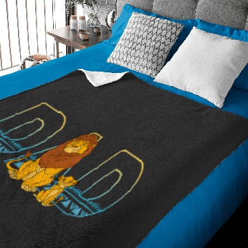 Discover Disney The Lion King Simba And Mufasa Dad Baby Blankets