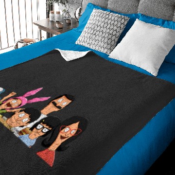 Discover Bobs Burgers, Bobs Burgers Family, Bob's Burger, Bobs Burgers Cartoon Baby Blankets