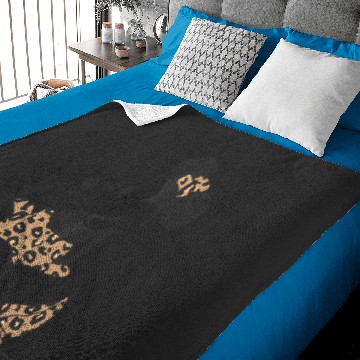 Discover Disney Minnie Mouse Cheetah Print Outfit Baby Blankets