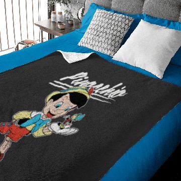 Discover Disney Pinocchio And Jiminy Cricket Baby Blankets