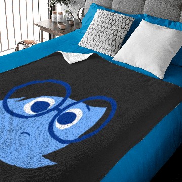 Discover Disney Pixar Inside Out Sad Face Halloween Baby Blankets